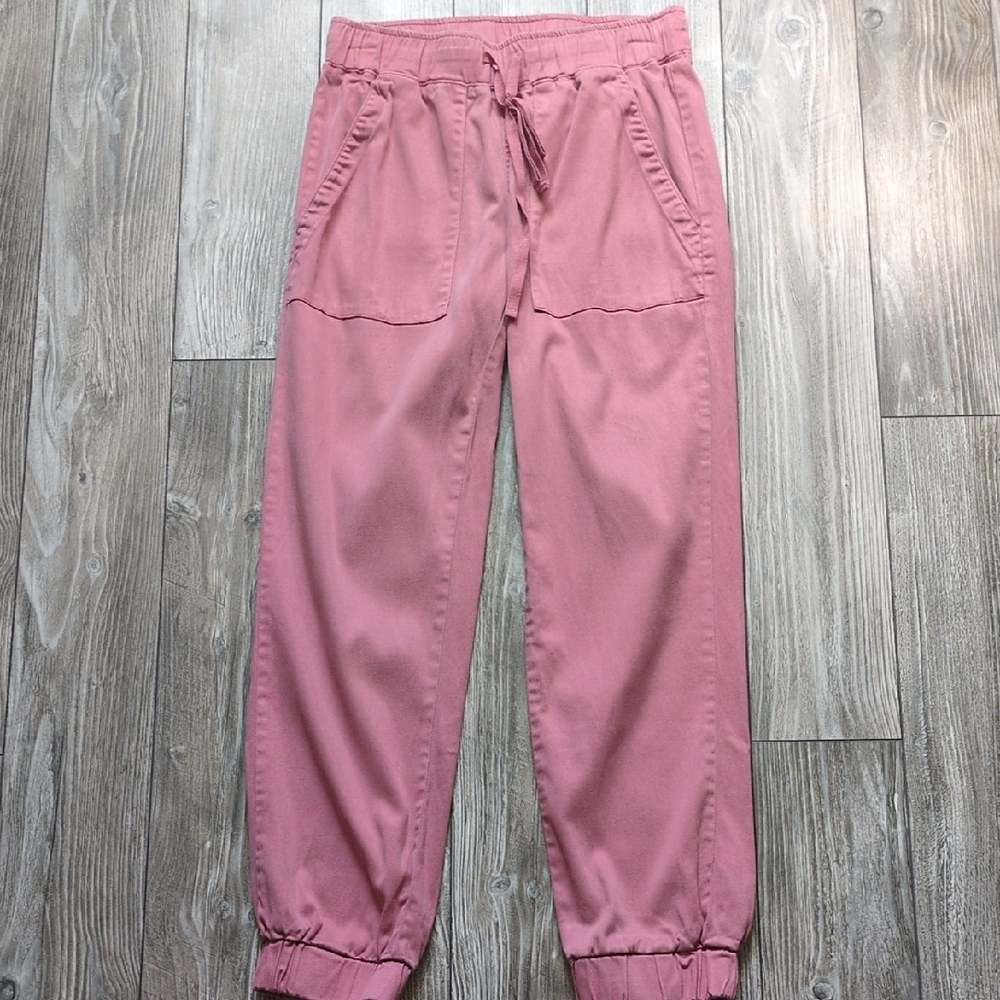 Buffalo David Bitton Dusty Rose Pull on Jogger Pants XS